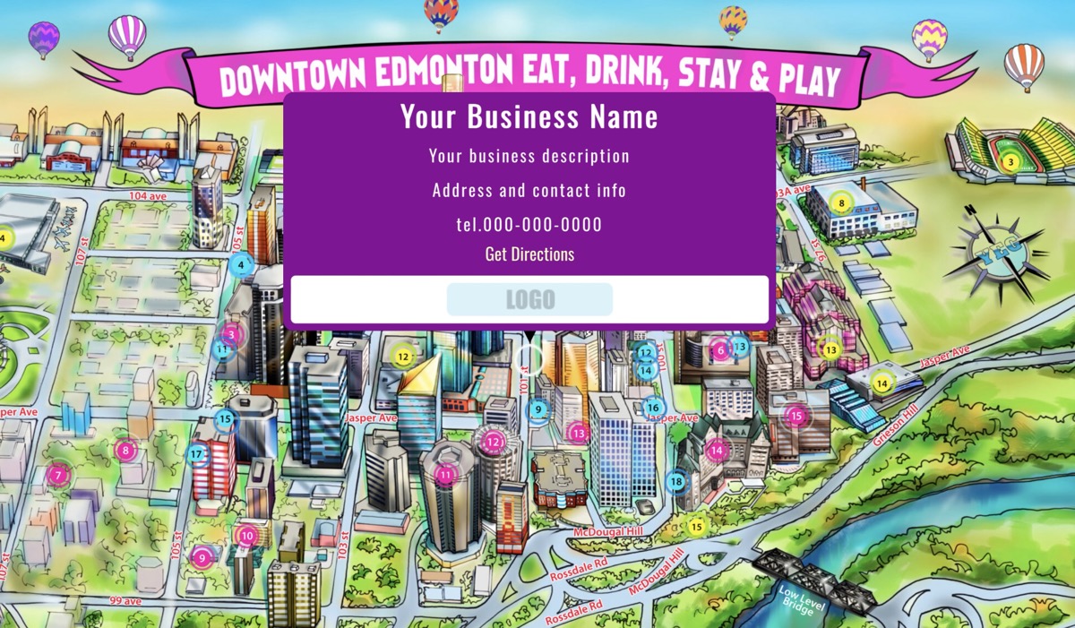  Edmonton fun map